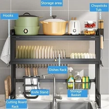 Over the sink shelf organizer 85 x 31 x 79
