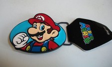 Men's SUPER MARIO Nintendo Official License Buckle No Belt