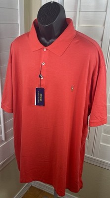Polo Ralph Lauren Soft Touch SS Red Polo Shirt - Men's Big & Tall