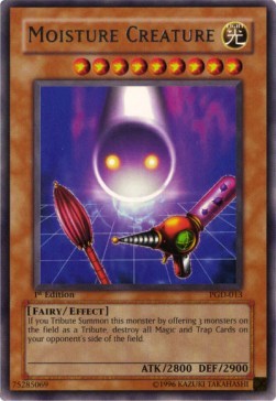 YuGiOh Moisture Creature PGD-EN013 Rare Englisch Light Played unl.