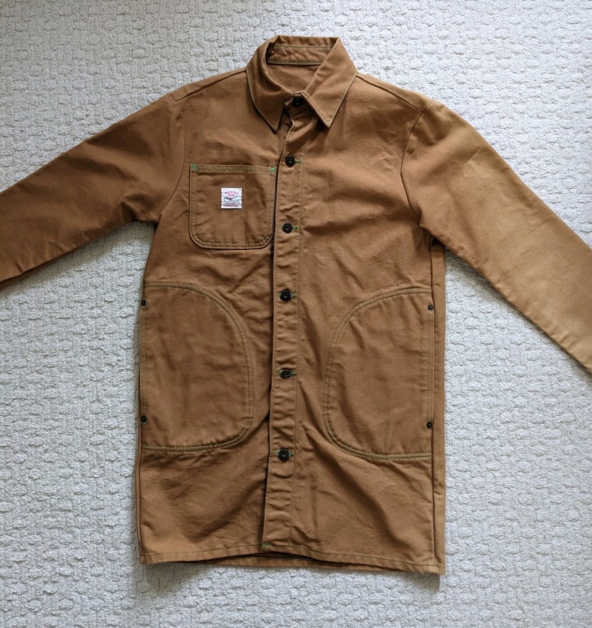 NOS Pointer Brand Chore Work Shop Jacket Made USA… - image 7