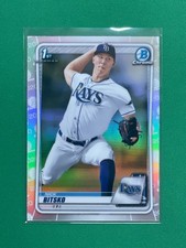 2020 Bowman Draft Chrome Refractor #BD-61 Nick Bitsko 1st Bowman Chrome