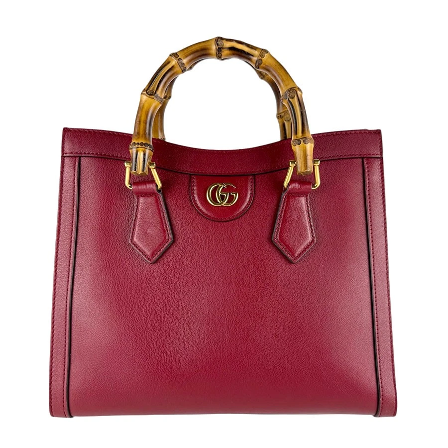 Gucci Bamboo Shoulder Bag Red Bags & Handbags for Women for sale