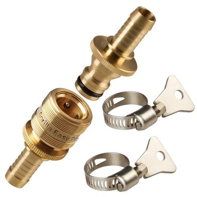 Gorilla Easy Connect Garden Hose Repair Kit With Integrated Quick Connect Fit...