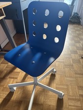 IKEA Jules Children's Blue Swivel Desk Chair Adjustable Height