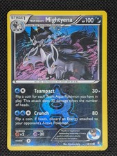 Team Aqua's Mightyena 18/34 Common Double Crisis Pokemon Reverse Holo HP on eBay