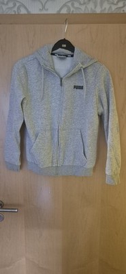 Damen Puma Sweatshirt Jacke Gr. L Grau