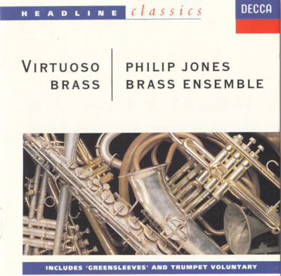CD Philip Jones Brass Ensemble Virtuoso Brass Decca