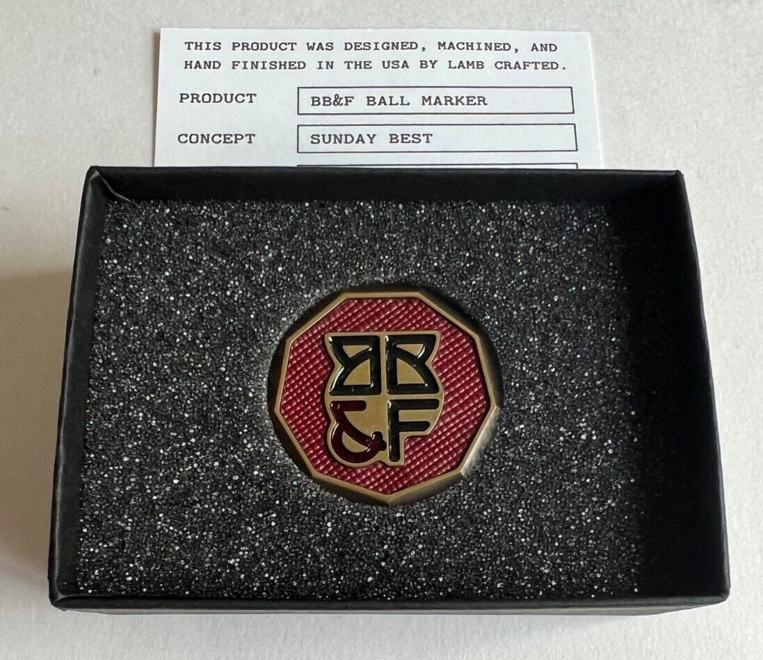 Tyson Lamb Crafted x Boyd Blade & Ferrule Co Sunday Best (Golf Ball Marker) eBay