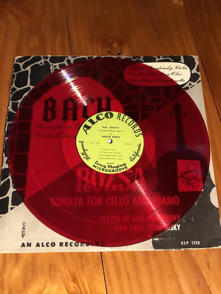 Bach*, Manuel Compinsky, Gordon Schoenberg, Pacific Symphonetta - Image 4 of 4