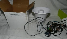 Workman TH55FP 5" PA Speaker White Weatherproof Plastic Horn 12 Watt Power 3.5mm