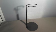 One Doll Stand cushioned Black Metal for Dolls 8-12 inches by Kaiser 2175