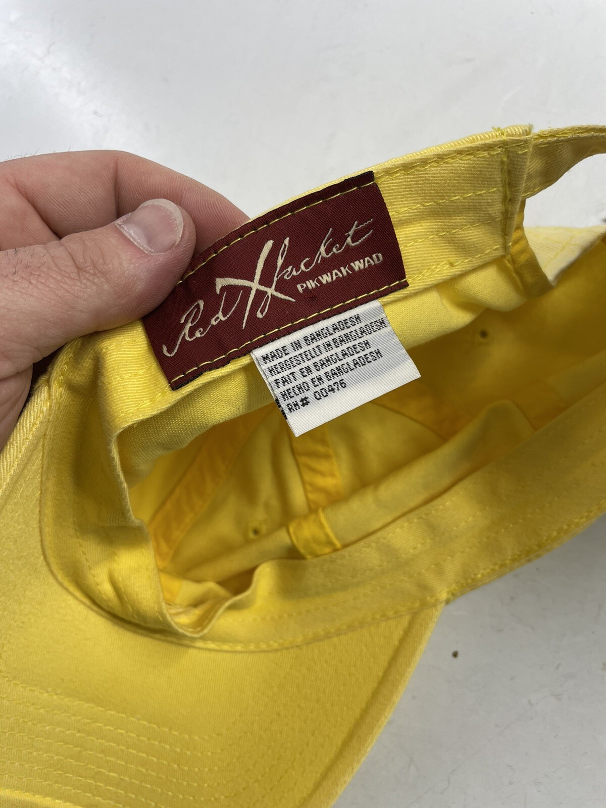 National Golf Links of America NGLA Golf Hat Cap Yellow Strapback eBay
