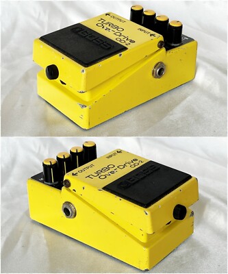 Boss OD-2 Turbo Overdrive 1988 Vintage Guitar Effect pedal Made in
