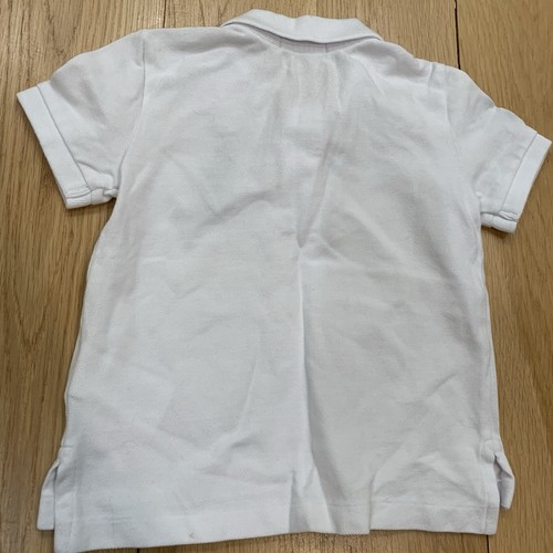Polo Ralph Lauren Shirt Polo Rugby Golf Toddler Boys 2 T White Big Pony #3 - Picture 7 of 7