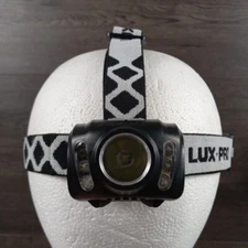 LuxPro Head Lamp 345 Adjustable Headband Flashlight