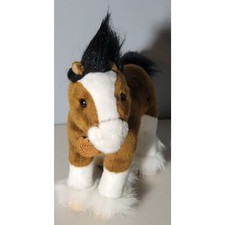Aurora Breyer A Horse Of My Very Own 15" Plush Horse Brown White Stuffed Animal
