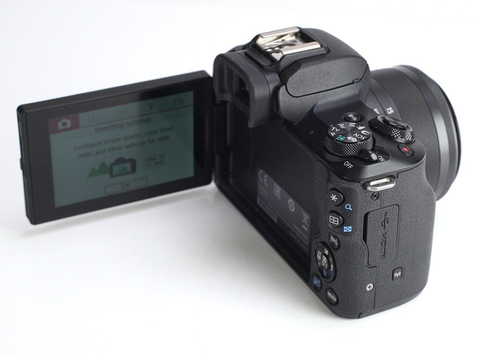 Canon EOS M50 II Camera &EFM 1545mm IS STM Lens Kit 6K Shot eBay