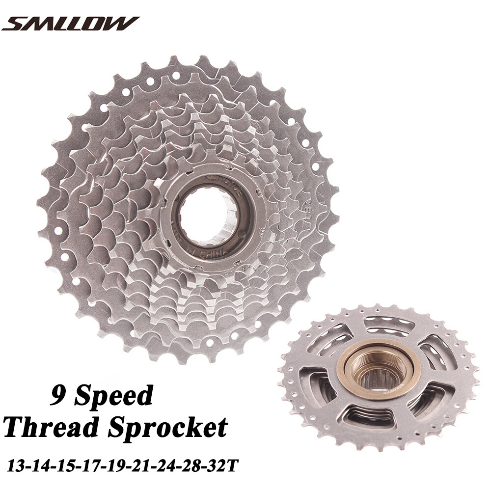 Bicycle 9Speed Freewheel Thread Sprocket MTB Road Bike Freewheel