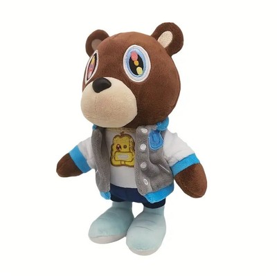 Kanye West Stuffed College Dropout Donda Teddy Bear - Toy Plush YZY