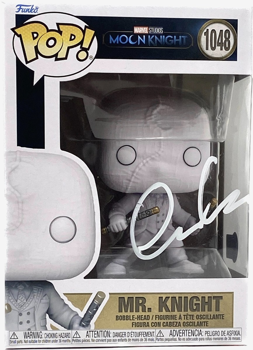 Oscar Isaac Signed Funko Pop Moon Knight Mr. Knight #1048