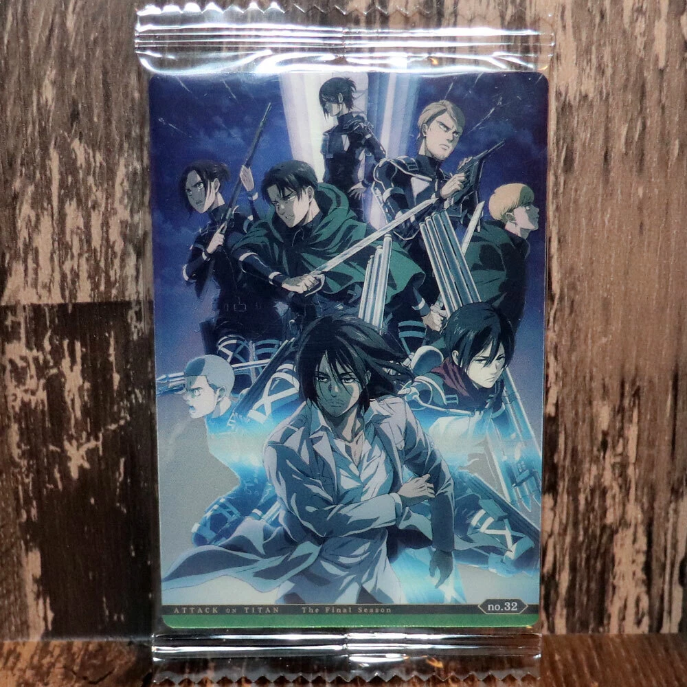 NEW!Hot Anime Vintage Posters Shingeki no Kyojin The Final Season Part 2  Kraft Paper Sticker