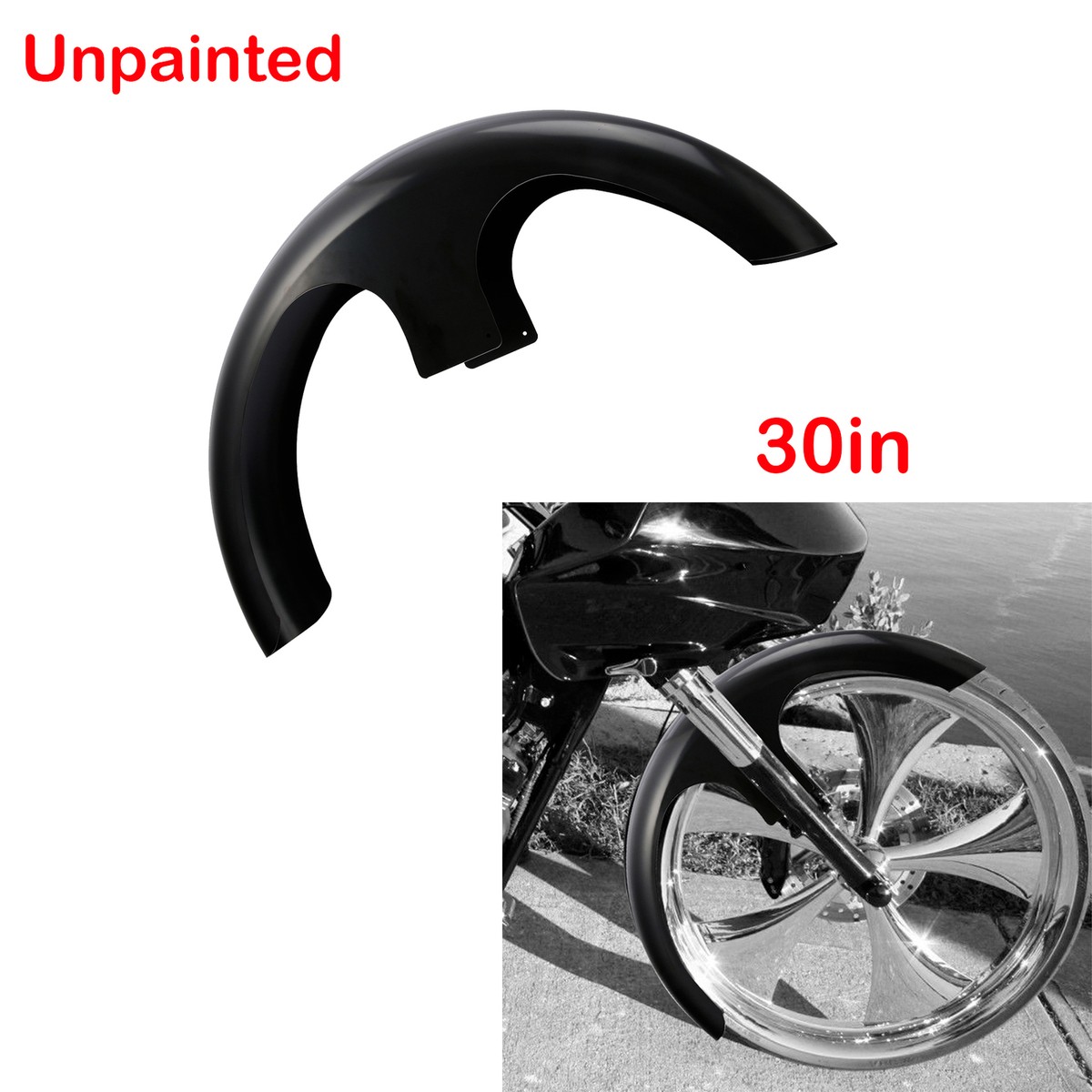 Honda Rancher Shocks Pyramid Plastics Shock Shield / Rear Hugger