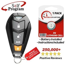 New Replacement Dei Viper 4 Button Keyless Remote Key Fob For EZSDEI7141