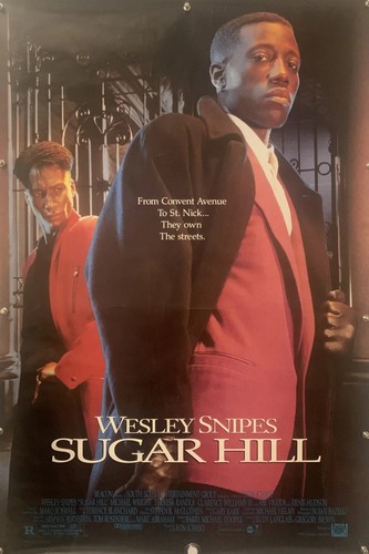 SUGAR HILL Original One Sheet Movie Poster - 1993 - WESLEY SNIPES