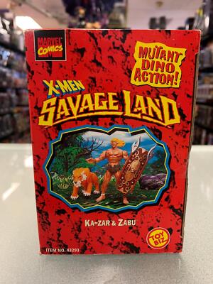 Ka-Zar & Zabu (Vintage X-Men Savage Land, Toybiz) Sealed | eBay