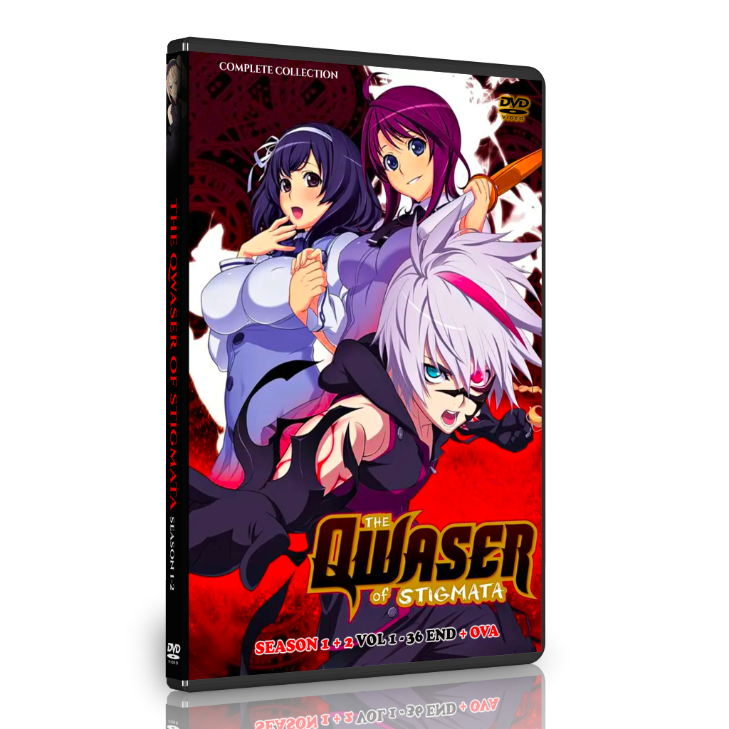 The Qwaser of Stigmata Anime Uncut Version (Season 1&2: VOL.1 - 36