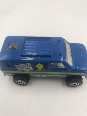 hot wheels simpsons van