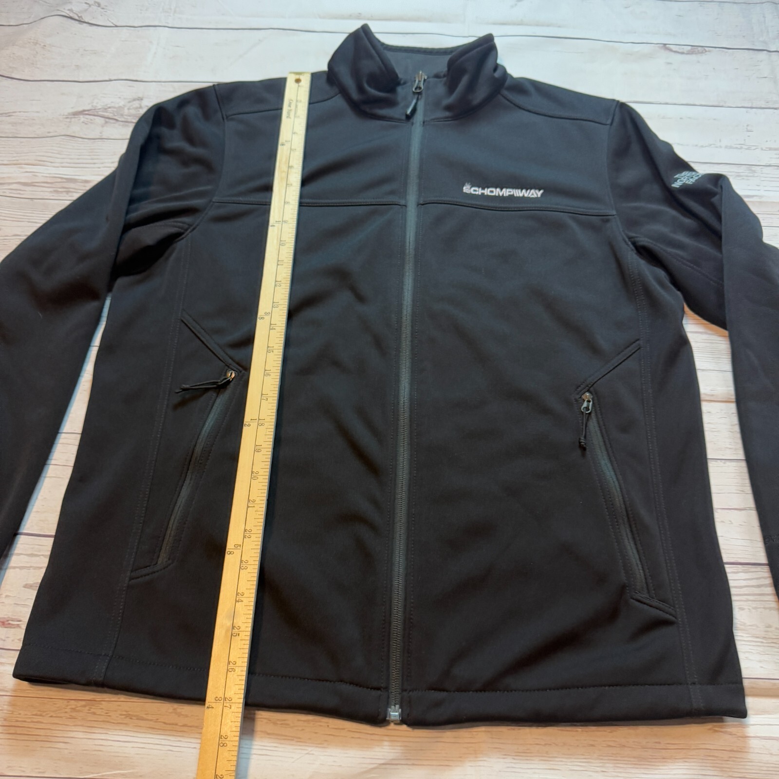The North Face Winter Jacket Softshell Black Full… - image 7