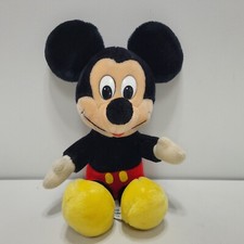 Vintage Mickey Mouse Disneyland Walt Disney World Plush Doll Stuffed Animal 13"