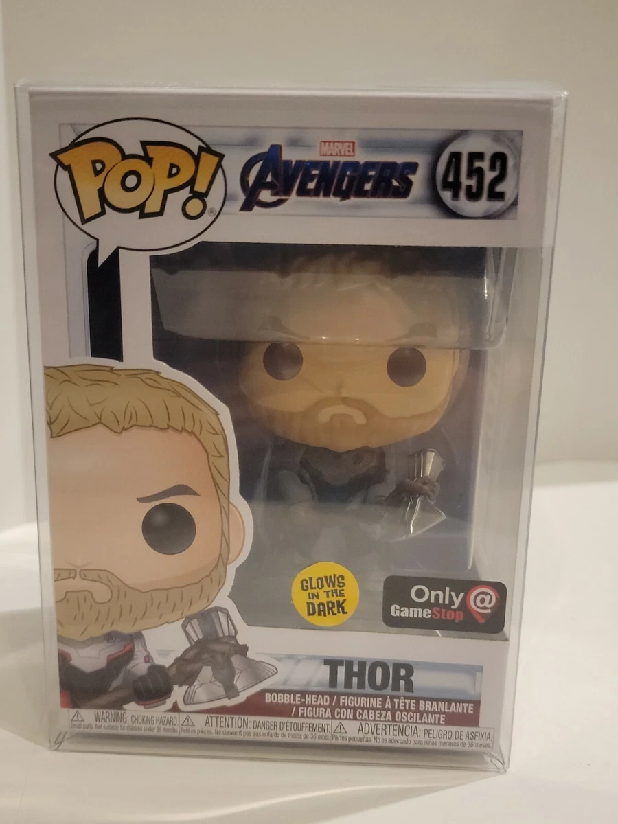 Funko Pop Marvel 452 Thor Glow in the dark GameStop Excl