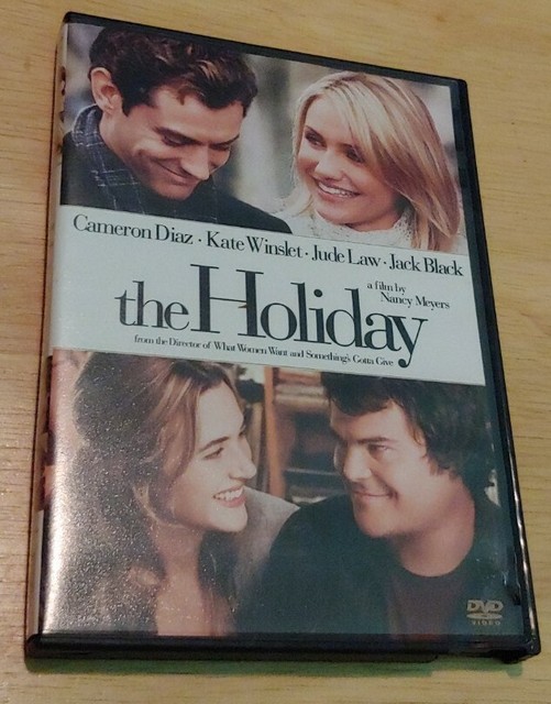The Holiday (DVD, 2007) Cameron Diaz Jack Black Kate