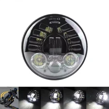 For Harley 5.75" G-Sensor Auto-Level Adaptive Cornering LED Headlight Projector