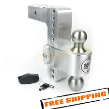 Weigh Safe LTB8-2.5 Turnover Ball 8" Drop Hitch with 2.5" Shank
