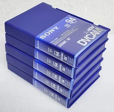5 Sony PDV-94N Digital Video Cassette DVCAM 141HDVDV