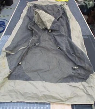 MILITARY SURPLUS LITEFIGHTER INNER TENT ONLY MESH NEEDS REPAIR TAN 1 MAN SHELTER