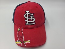 Youth St Louis Cardinals 47 Brand Adjustable Hat Cap Boys MLB Baseball Red Blue