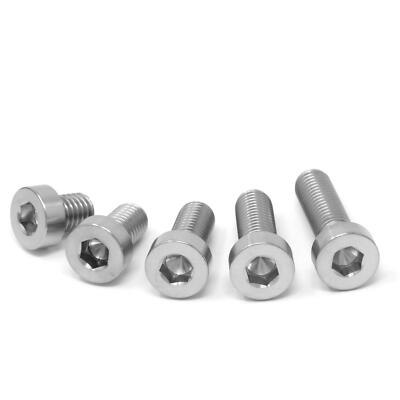 m8 Titanium Bolt Low Profile Cap Head Ti DIN 6912 Screw 10 25 20 25 30 ...