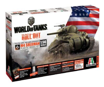 Italeri Sherman ''World of Tanks'' Maßstab 1:56
