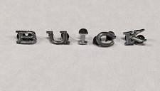 1963-1964 Buick Electra 225 Hood Letter Set Lesabre Invicta Wildcat Gm Oem
