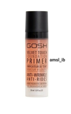 Gosh Velvet Touch Foundation Primer Anti-Falten 30 ml. Neu