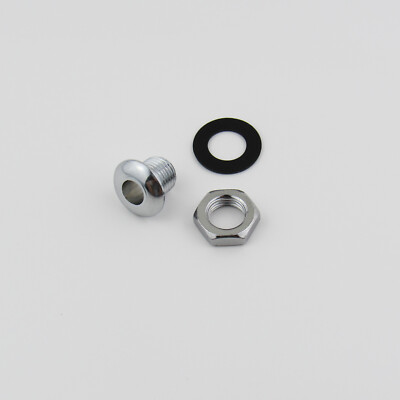 Drum Air Vent with Gasket Chrome Finish Length 5/8'' Thread Diameter 1/2''
