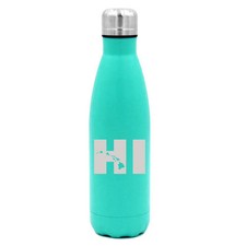 17 oz. Double Vacuum Stainless Steel Water Bottle HI Hawaiian Islands Hawaii