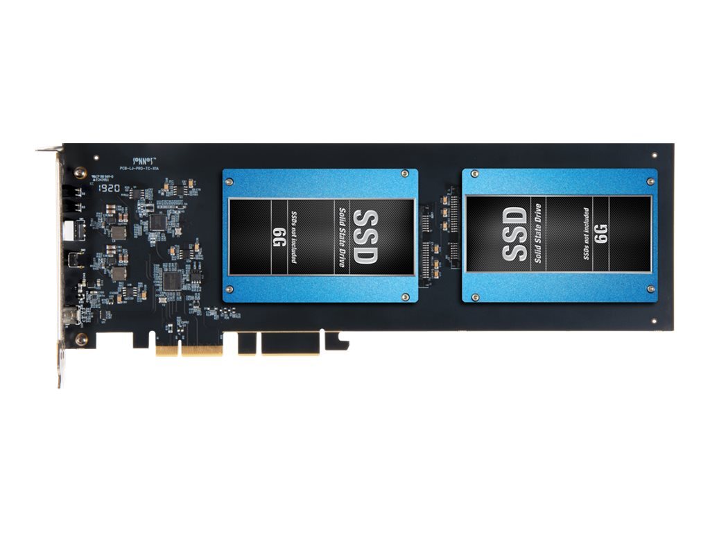 Sonnet FUS-SSD-2RAID-E SATA PCI Express x4 0,1,JBOD ASMedia FUS-SSD-2RAID-E