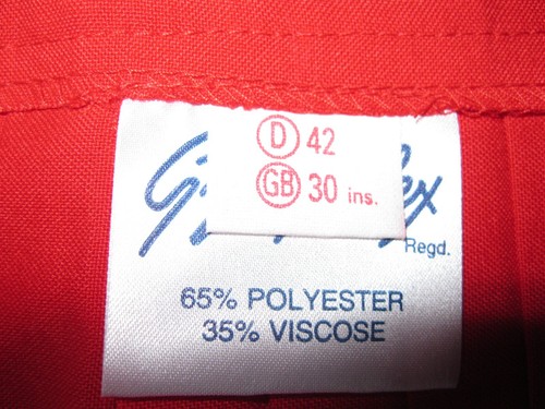 Girls/Ladies GYMPHLEX Scarlet Gym Skirt 30" fits W29-32" New 27/02 - Picture 5 of 7