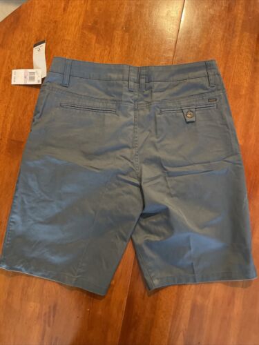 Rip Curl Mens Blue Walking Twill Casual Bermuda Shorts - Size 32 21” Length - Picture 6 of 10